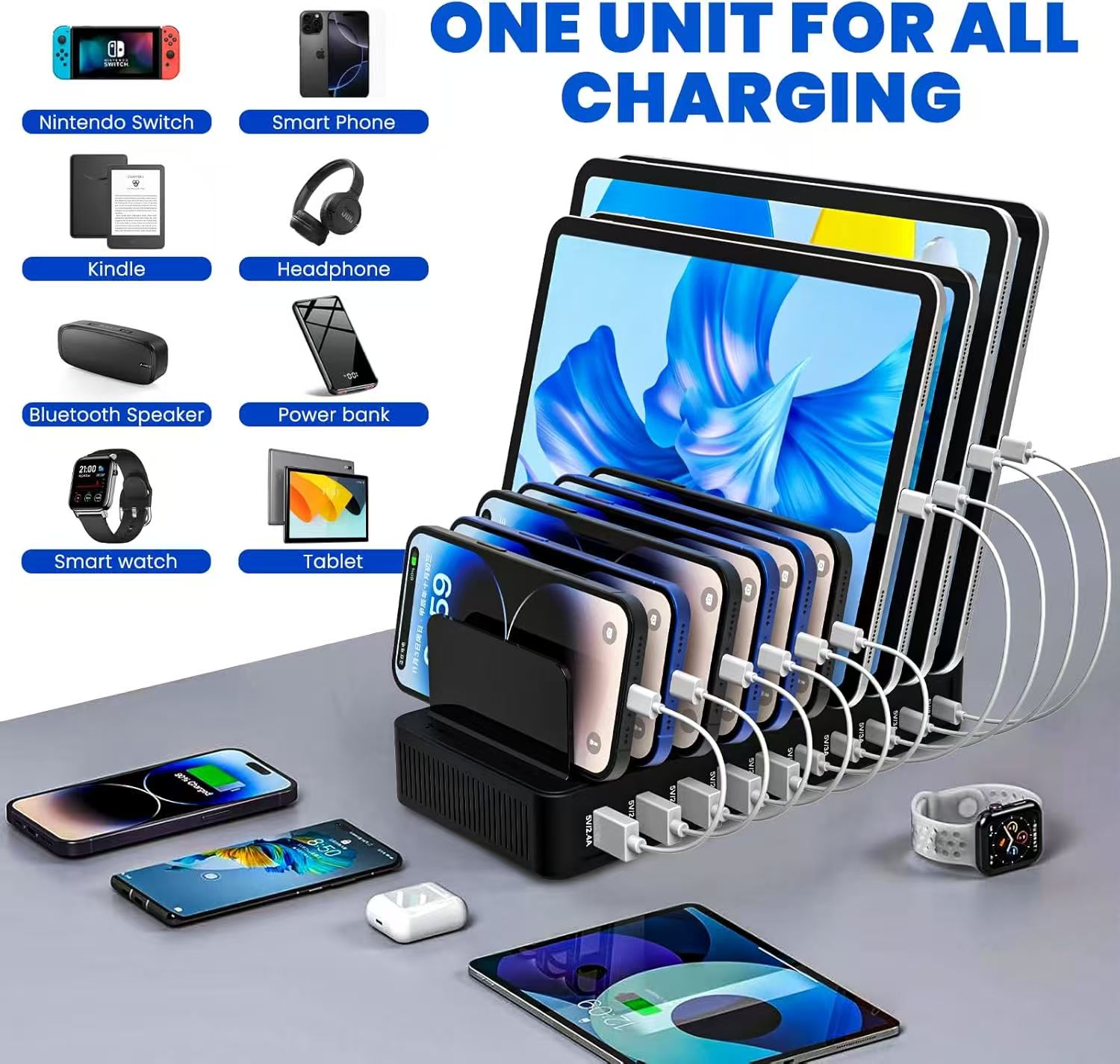 Office Xp - 100W Power Hub Charger Stand: 5