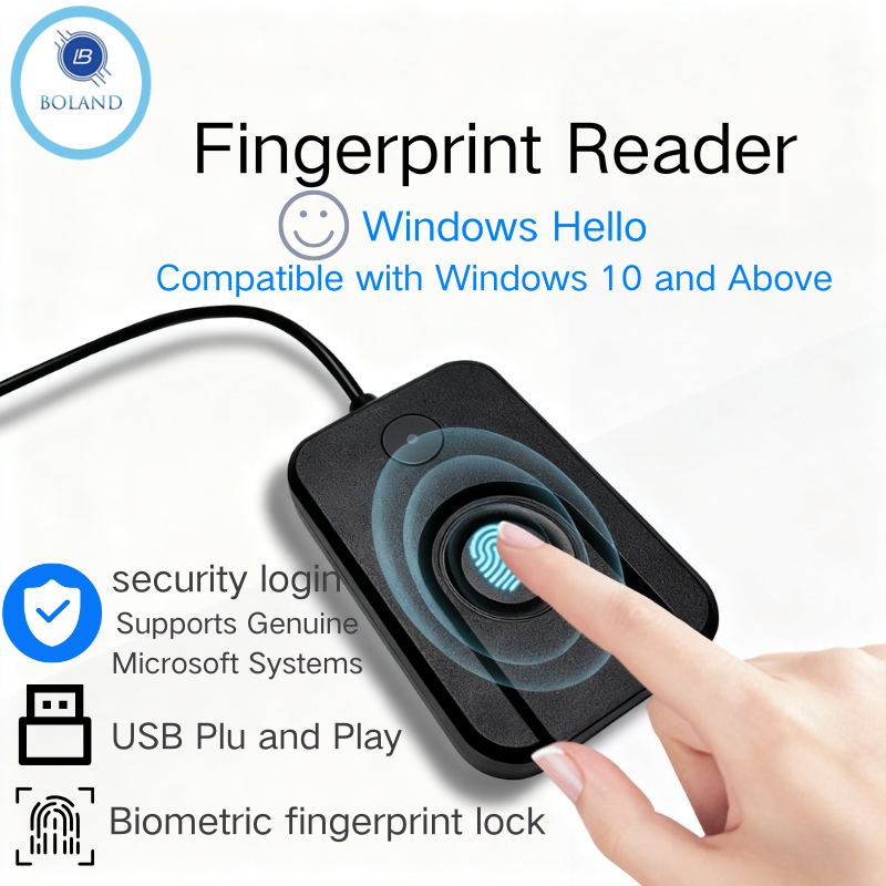 Fingerprint Reader Usb - USB Reader Biometric Fingerprint Login Windows