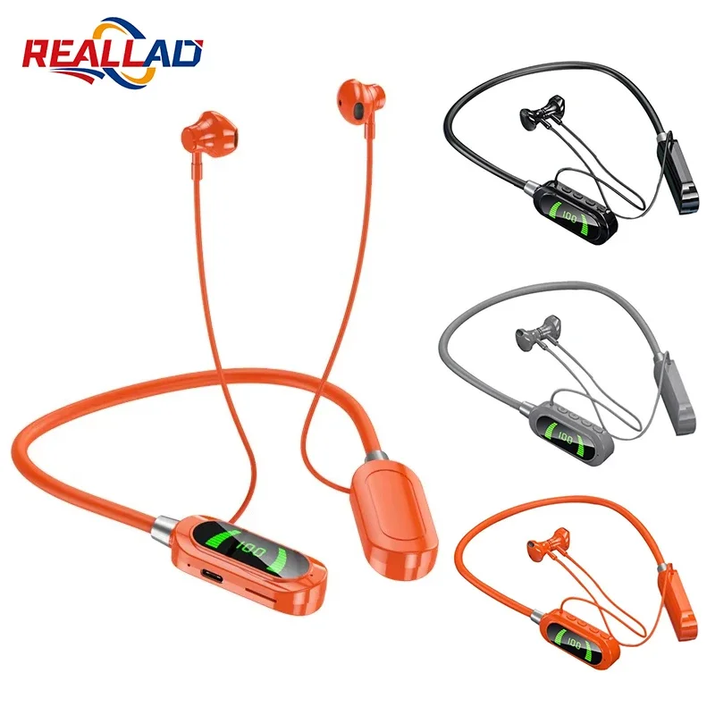 Office Work Tech - New YG07 Wireless Earphones 5.3 Neckband