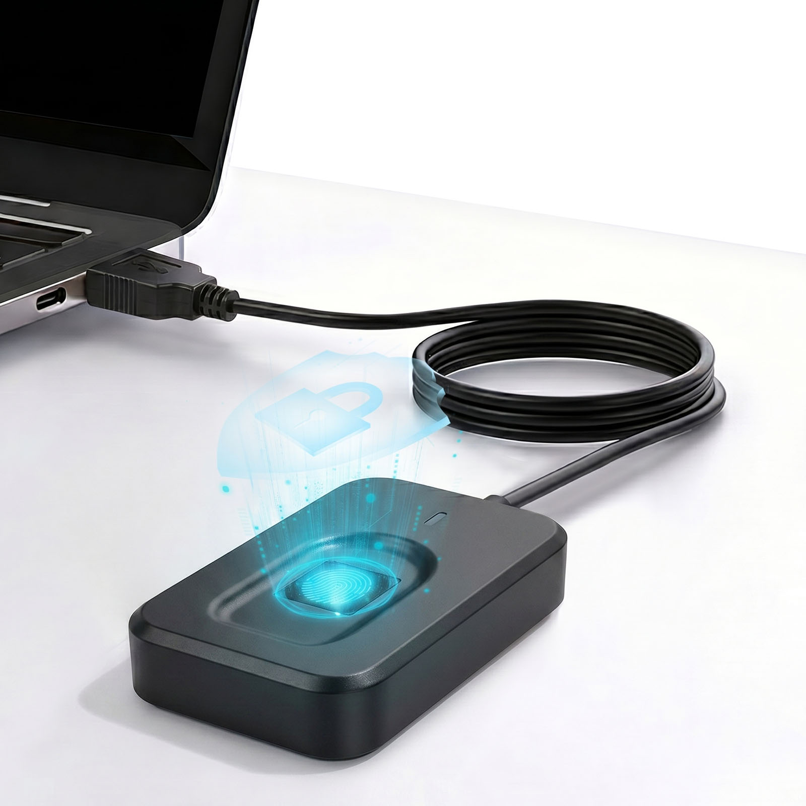 Fingerprint Reader Usb - For Windows 10 11 Hello Biometrics