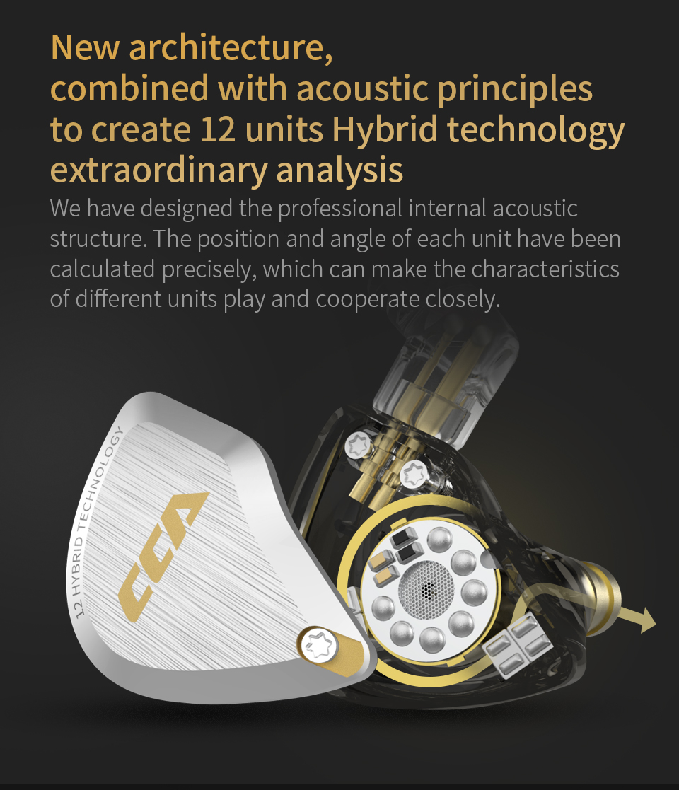 CCA C12 in Ear Metal Headphone - Office Work Tech review and price