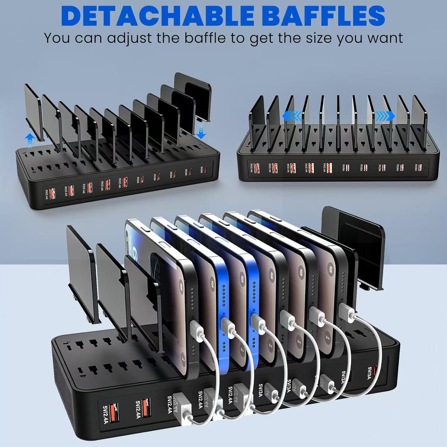 100W Power Hub Charger Stand:  - Office Xp review and price