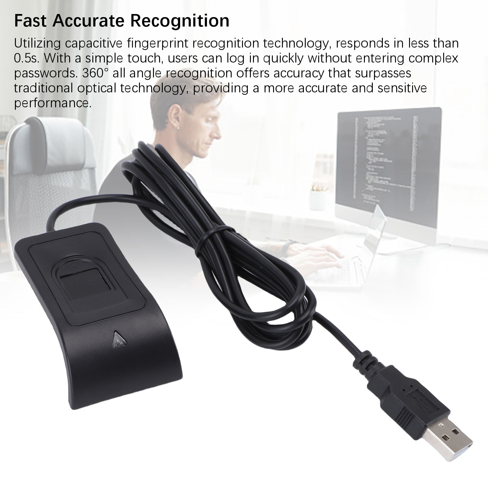 USB Fingerprint Reader 360 Deg - Fingerprint Reader Usb review and price