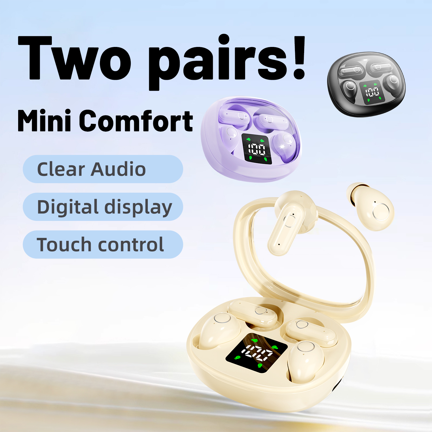 Mini Sleep Earbuds Sports Wire - Office Work Tech review and price