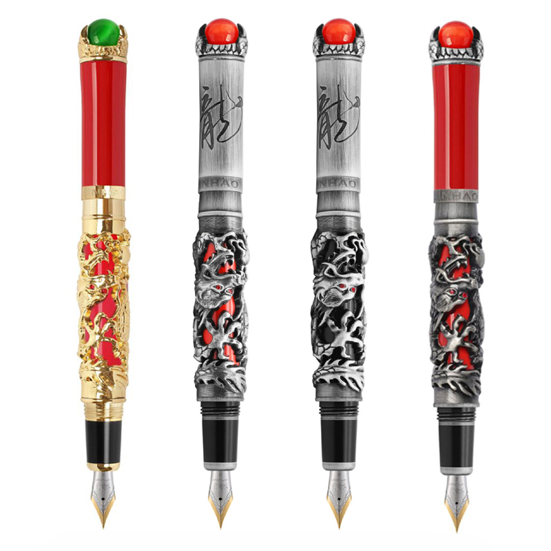 New Jinhao Dragon King Fountai - Office Tech Typing review and price